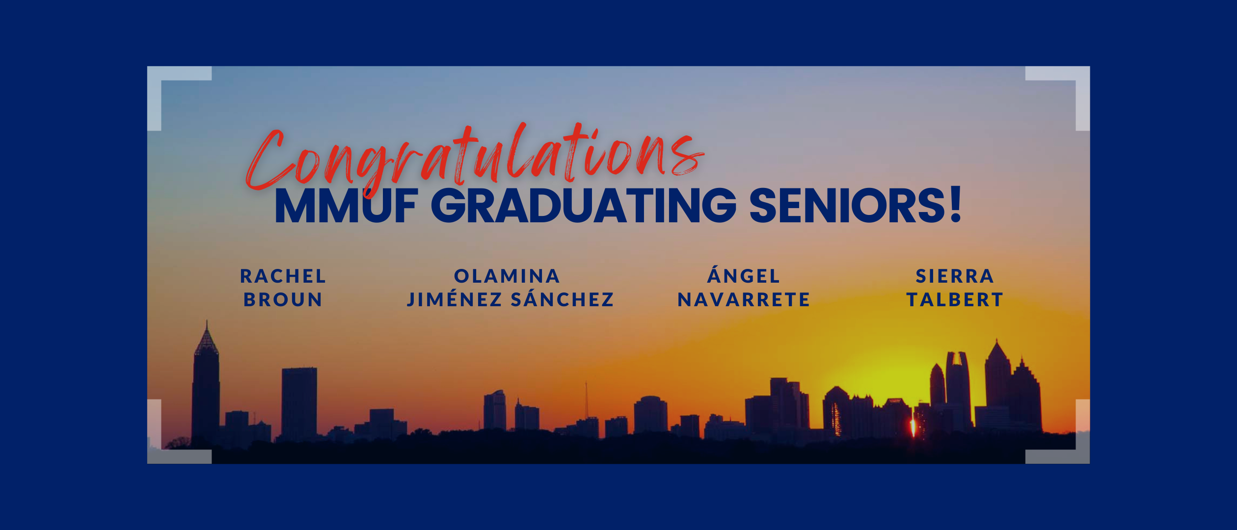Congrats Graduating Seniors 21-22
